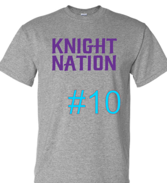 North Webster Knights ADULT-Long sleeve options