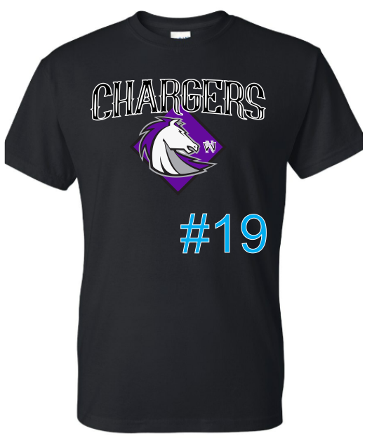 North Webster Charger YOUTH-Long sleeve options