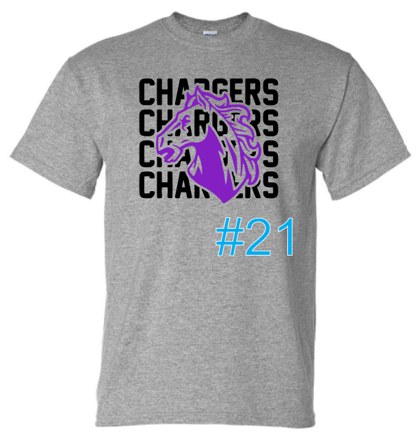 North Webster Charger YOUTH-Long sleeve options