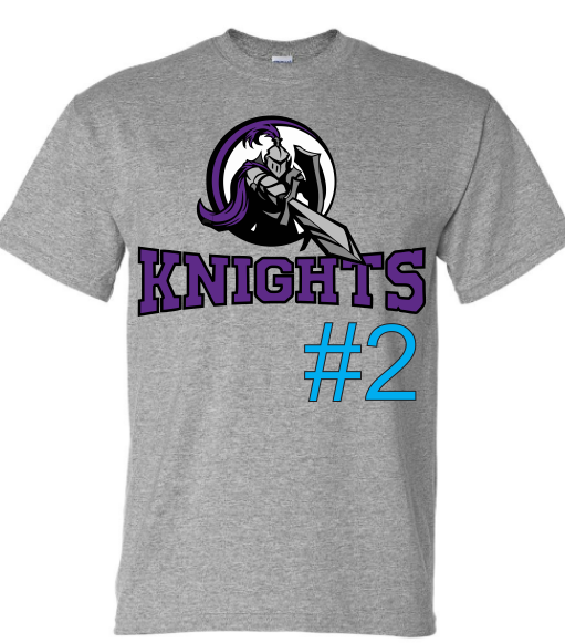 North Webster Knights YOUTH-Long sleeve options