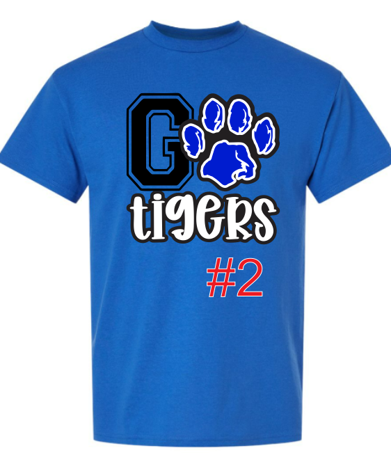 Taylor Tigers Spirit ADULT-Long sleeve options