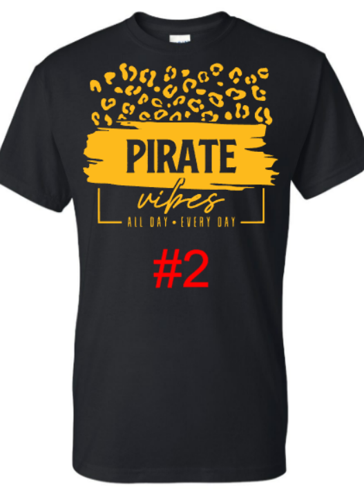 Pirate School Spirit Shirts