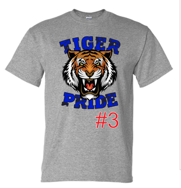 Taylor Tigers Spirit YOUTH- Long sleeve options