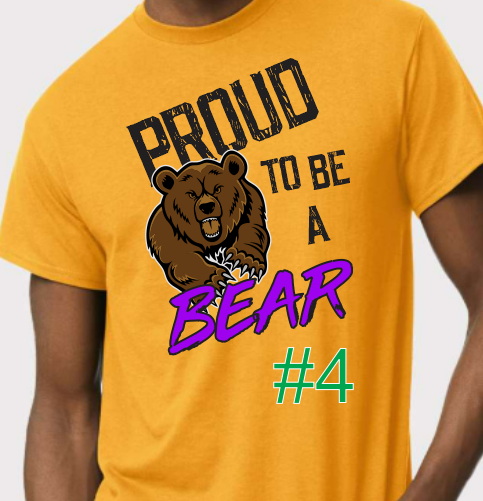 Bradley Bears Spirit Shirts