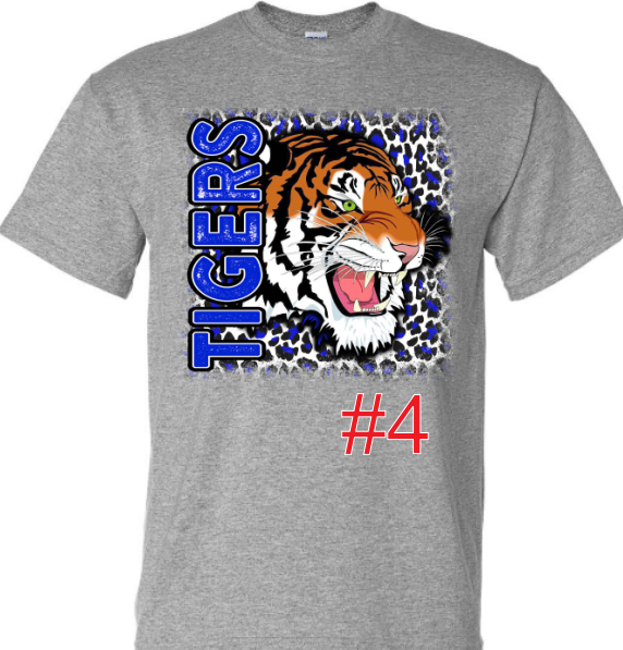 Taylor Tigers Spirit YOUTH- Long sleeve options