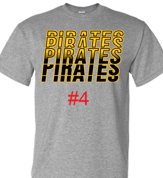 Pirate School Spirit Shirts