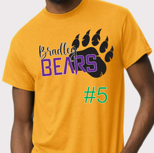 Bradley Bears Spirit Shirts