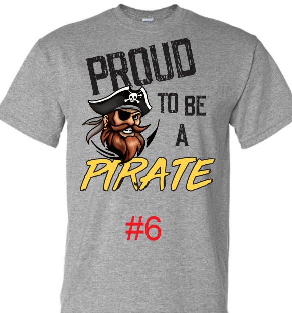 Pirate School Spirit Shirts