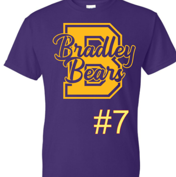 Bradley Bears Spirit Shirts