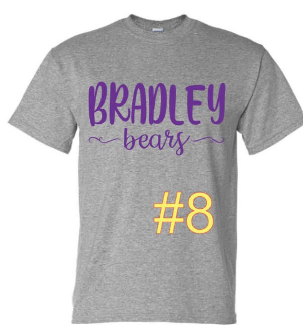 Bradley Bears Spirit Shirts