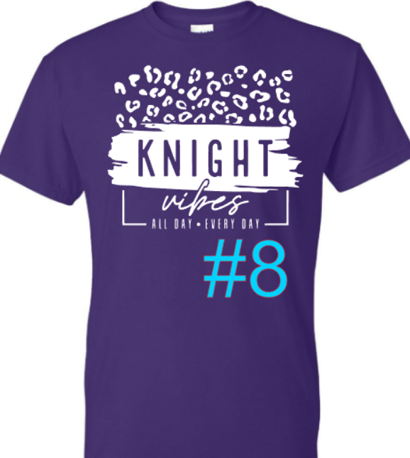 North Webster Knights ADULT-Long sleeve options