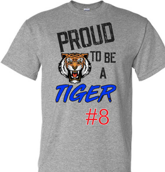 Taylor Tigers Spirit YOUTH- Long sleeve options