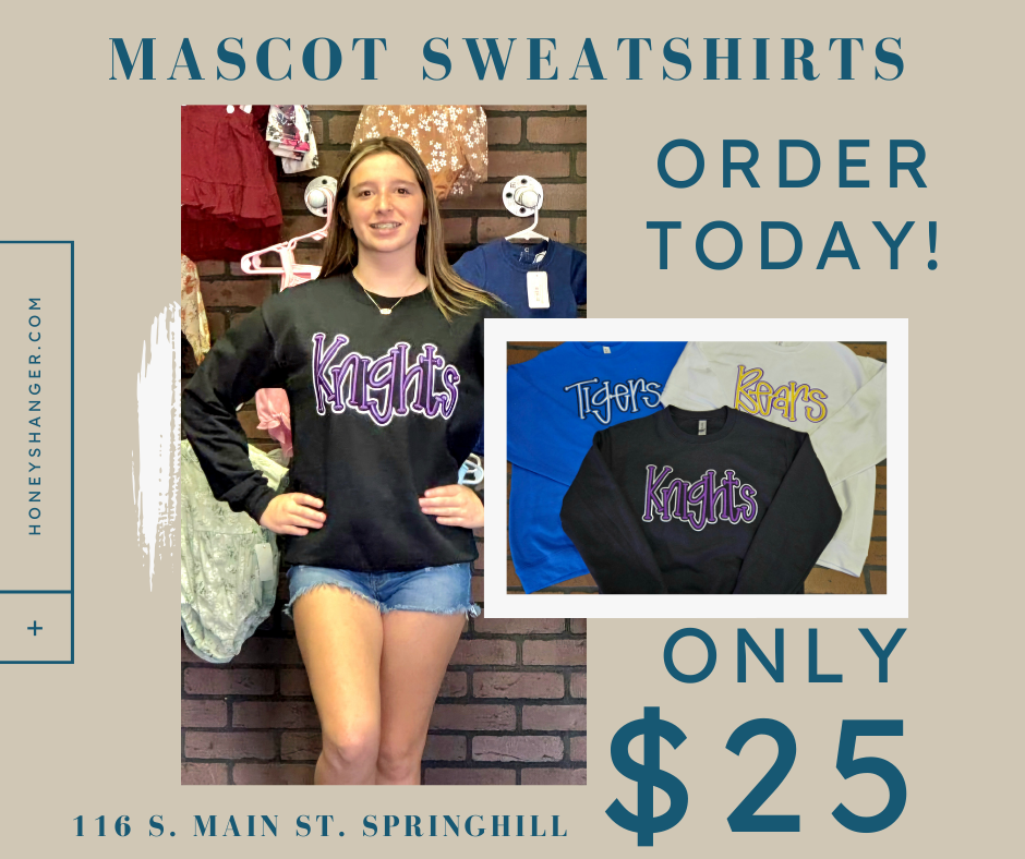 Mascot Sweatshirts- Youth