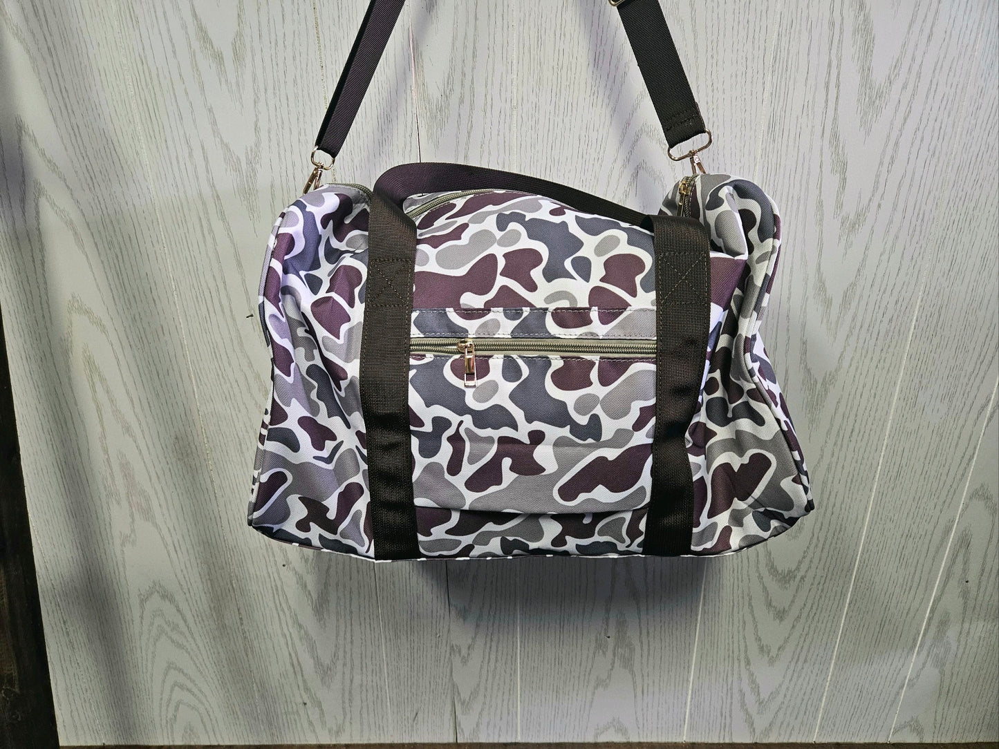 Camo Duffel Bag