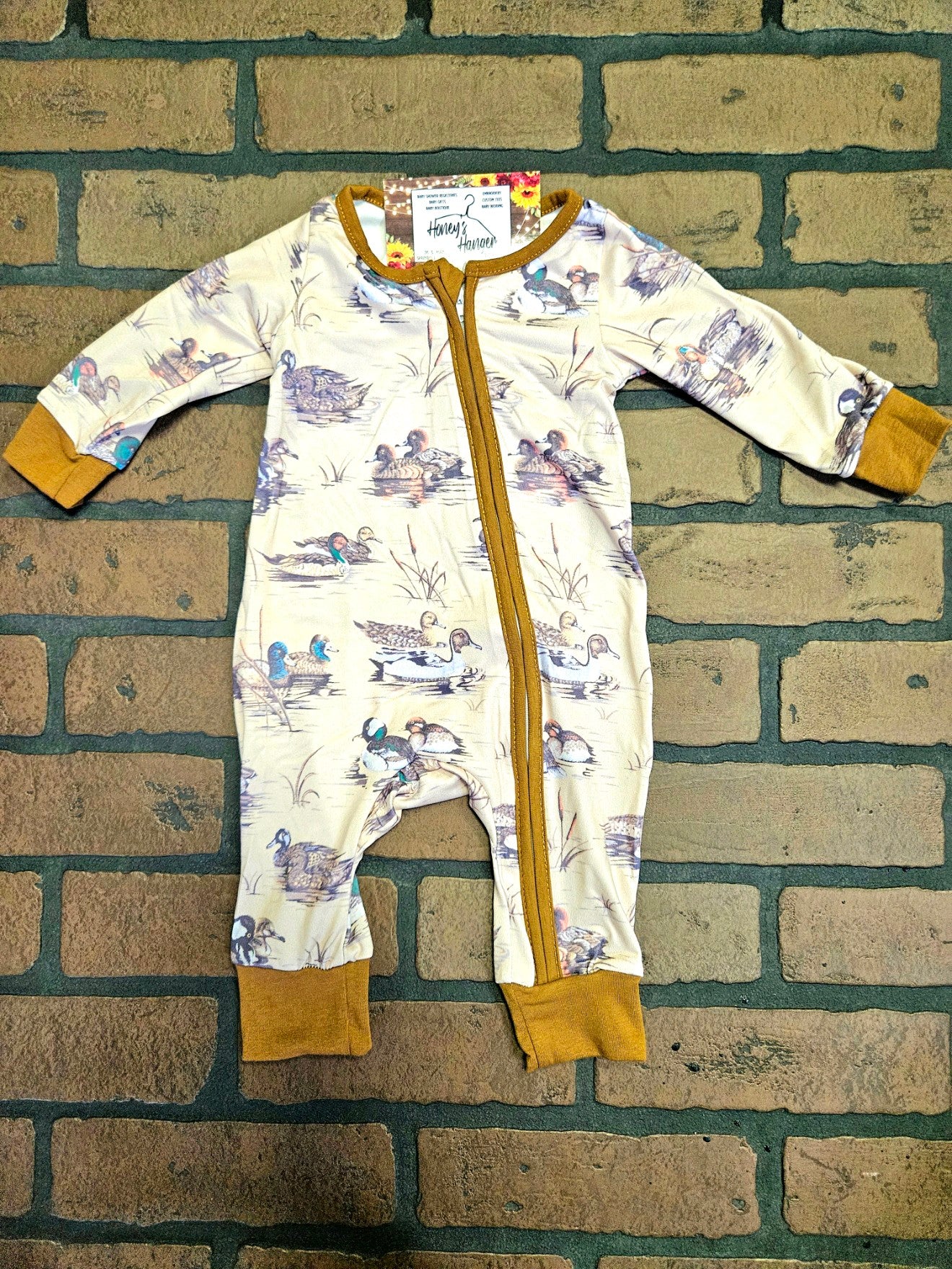 Duck LS Romper