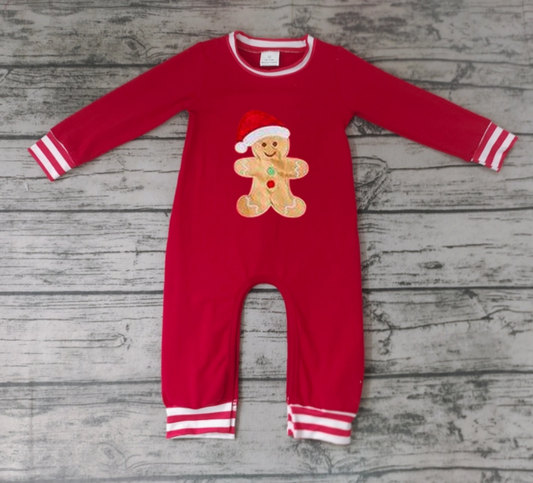 Gingerbread Boy Romper