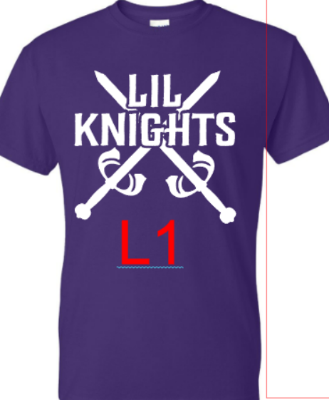 Lil' Knights Spirit Shirts