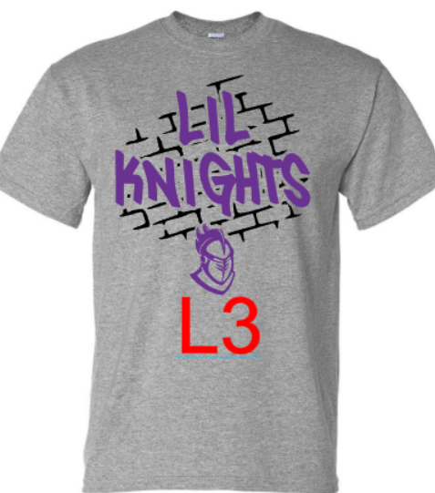 Lil' Knights Spirit Shirts