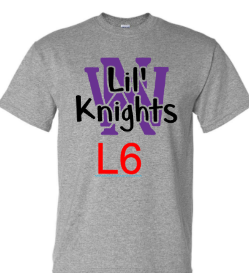 Lil' Knights Spirit Shirts