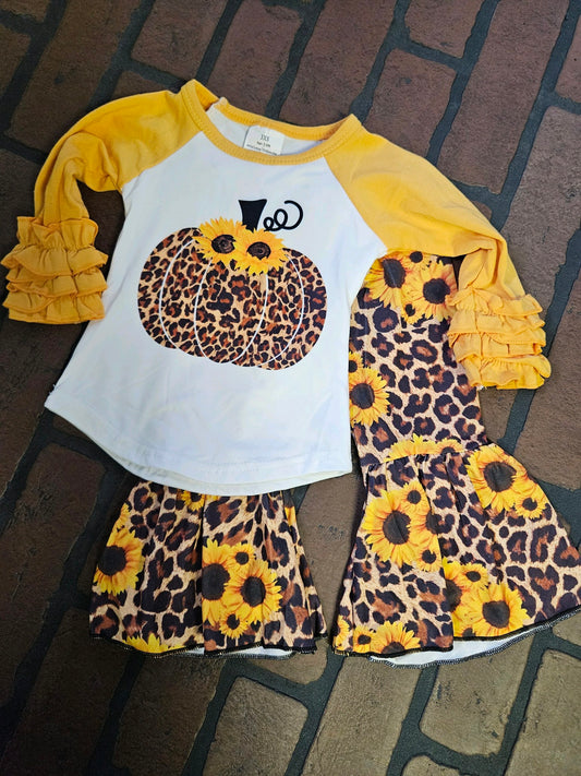 Sunflower Pumpkin Set